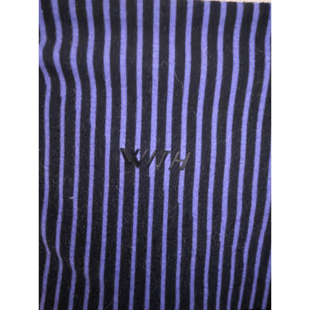 Peloton x WITH Wear It To Heart Striped Sports Bra L and Leggings S Set Purple - Picture 4 of 9